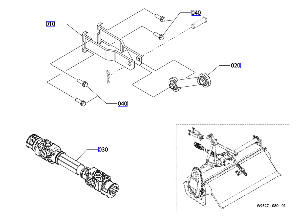 Tăng đơ trục các đăng phụ kiện lắp