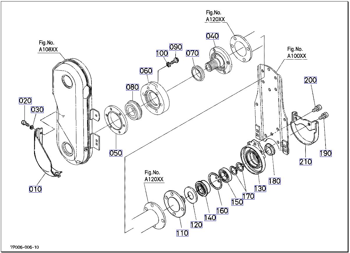 GỐI ĐỠ TRỤC LÁP BI PHỚT đời mới seri >=10125
